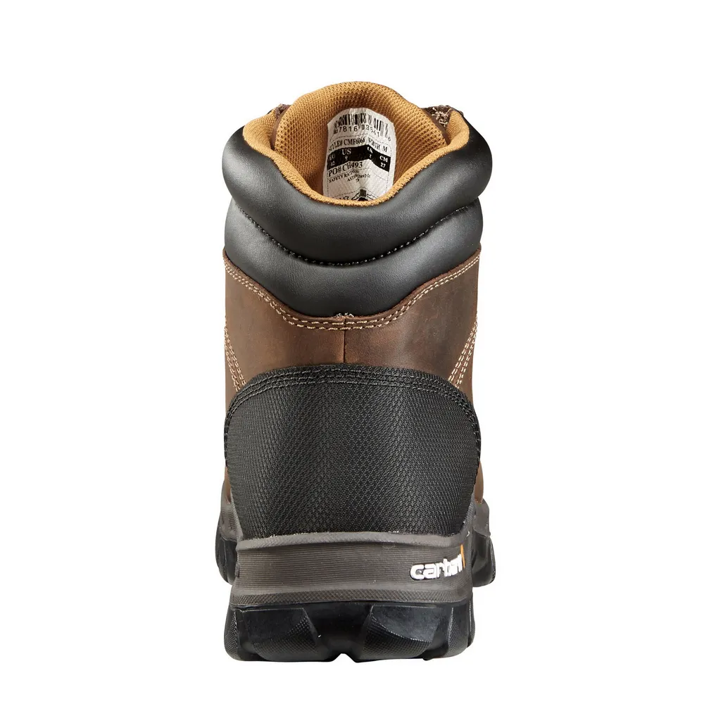 6-INCH RUGGED FLEX COMPOSITE TOE WORK BOOT - BRN-Brown Oil Tanned | Carhartt CMF6366