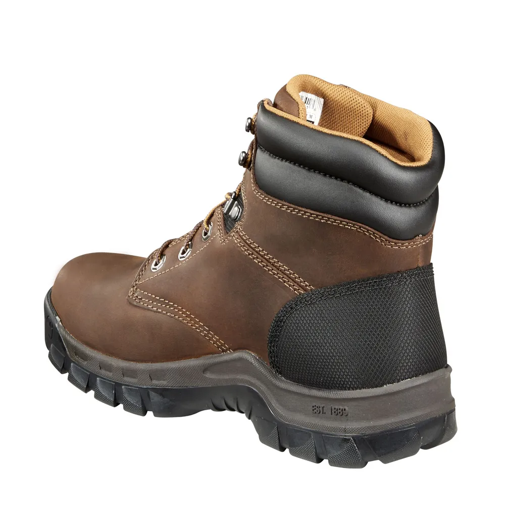 6-INCH RUGGED FLEX COMPOSITE TOE WORK BOOT - BRN-Brown Oil Tanned | Carhartt CMF6366