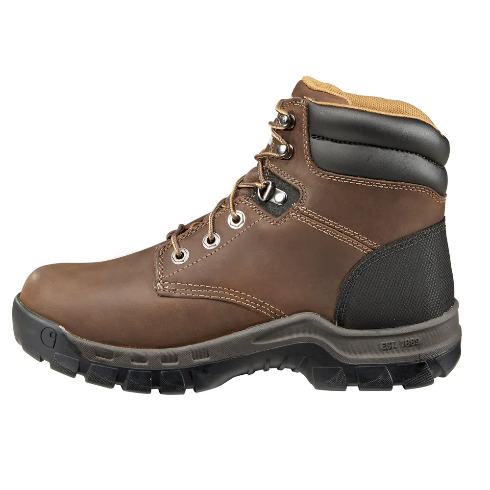 6-INCH RUGGED FLEX COMPOSITE TOE WORK BOOT - BRN-Brown Oil Tanned | Carhartt CMF6366