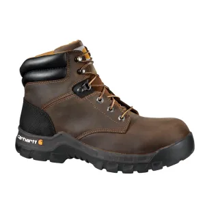 6-INCH RUGGED FLEX COMPOSITE TOE WORK BOOT - BRN-Brown Oil Tanned | Carhartt CMF6366