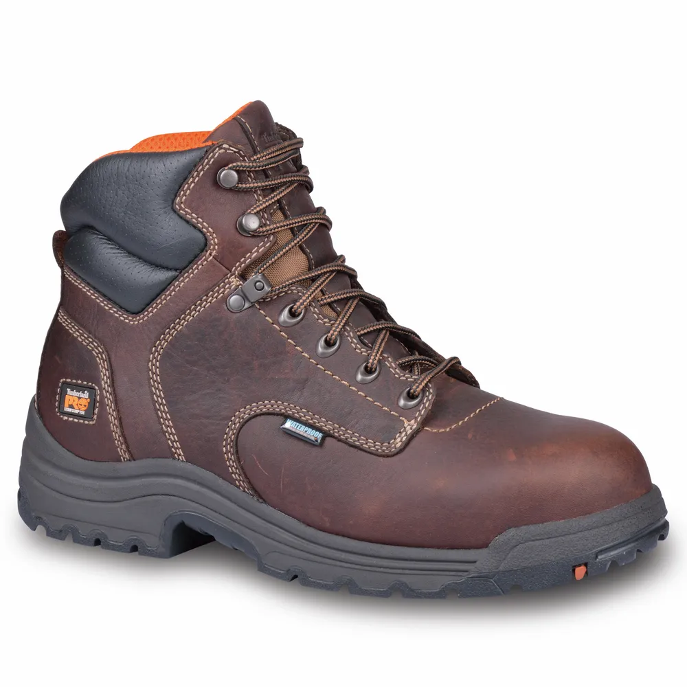 6IN. TITAN COMPOSITE TOE WATERPROOF BOOT - 214-Brown | Timberland PRO TB090665