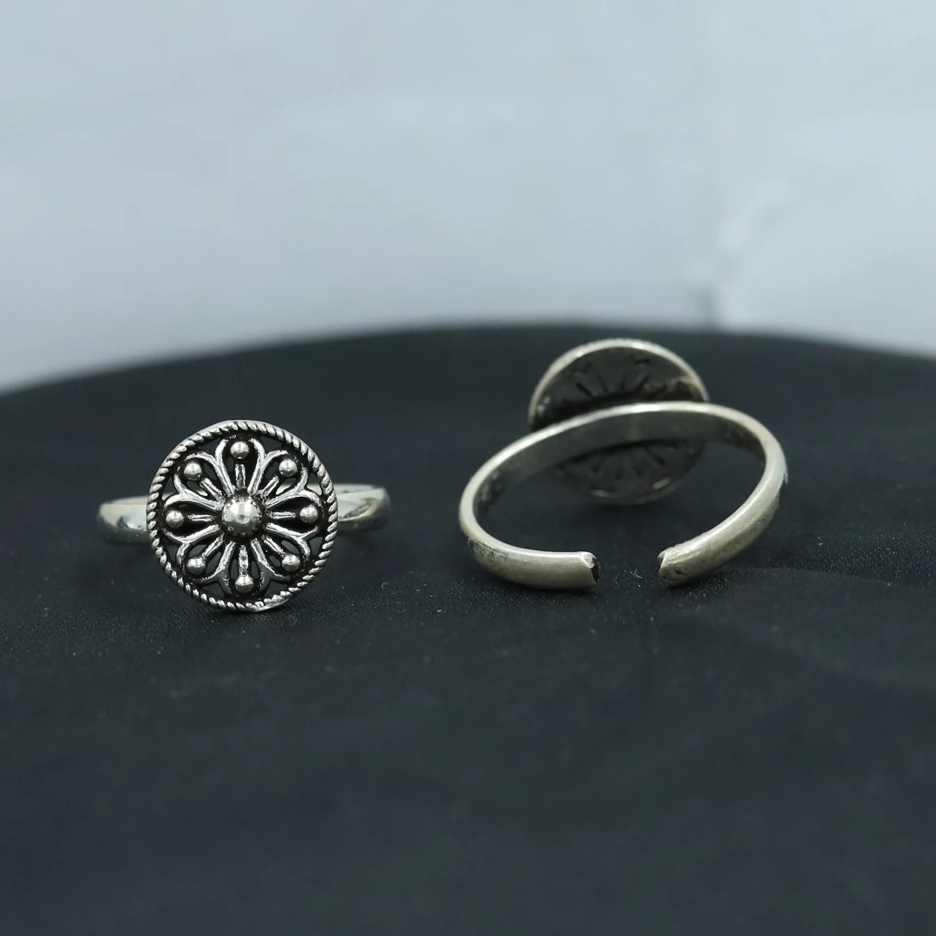 925 Hallmark Silver Toe Ring 11683-7812