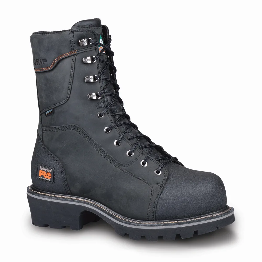 9IN. RIP SAW COMPOSITE TOE WATERPROOF BOOT - 001-Black | Timberland PRO TB091614