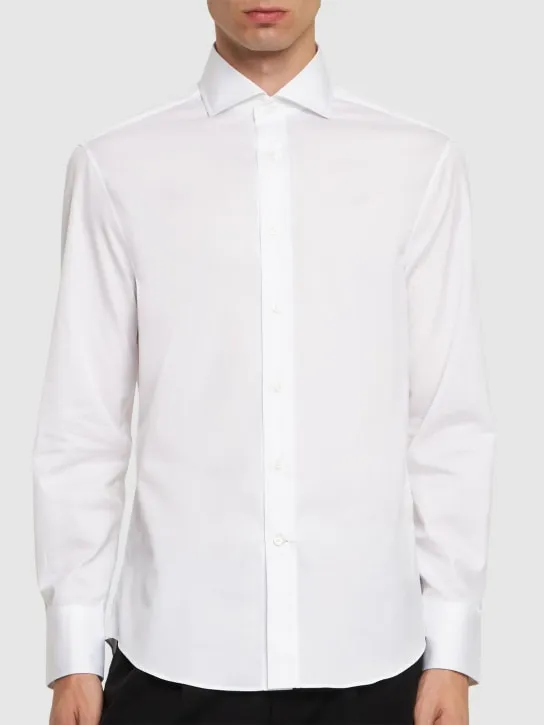 Brunello Cucinelli   Cotton twill shirt 