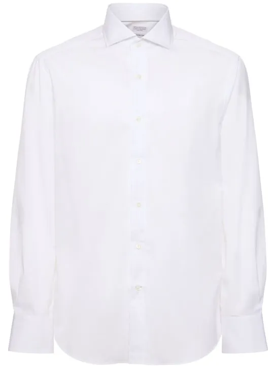 Brunello Cucinelli   Cotton twill shirt 