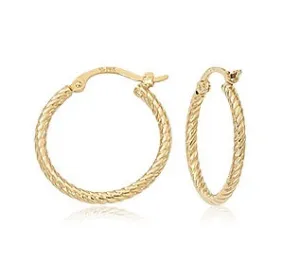 Gold Hoop Earrings