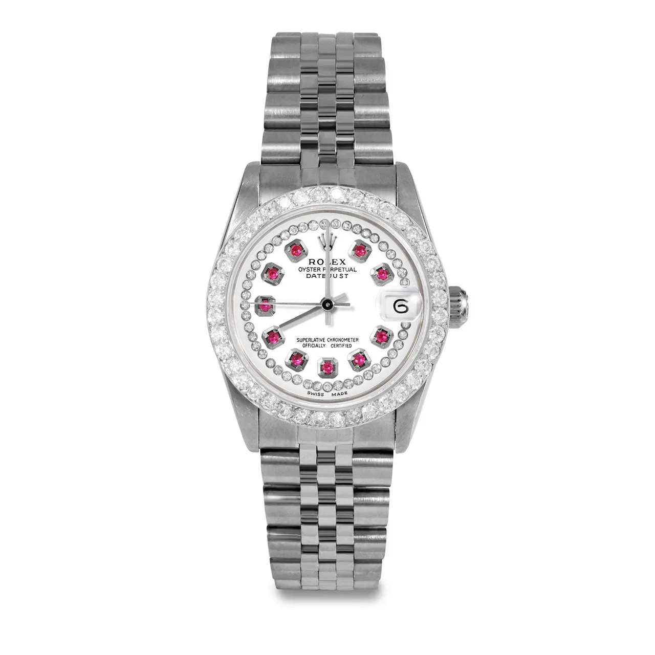Rolex Datejust 31mm | 68274-WHT-STRR-2CT-JBL