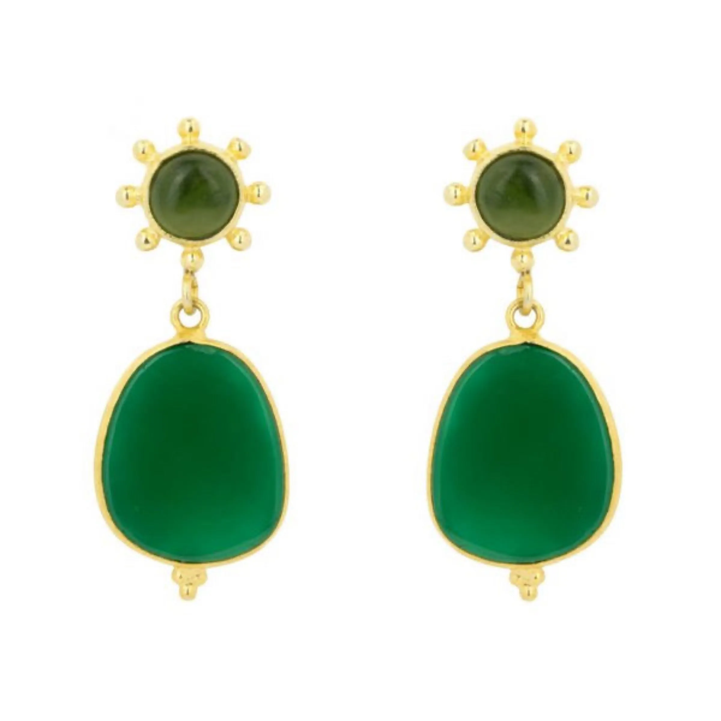 Sage Earrings Green