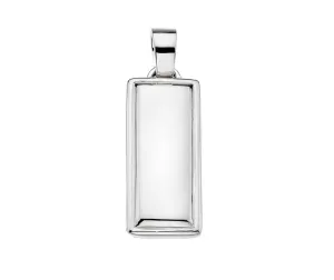 Silver Rectangle Locket
