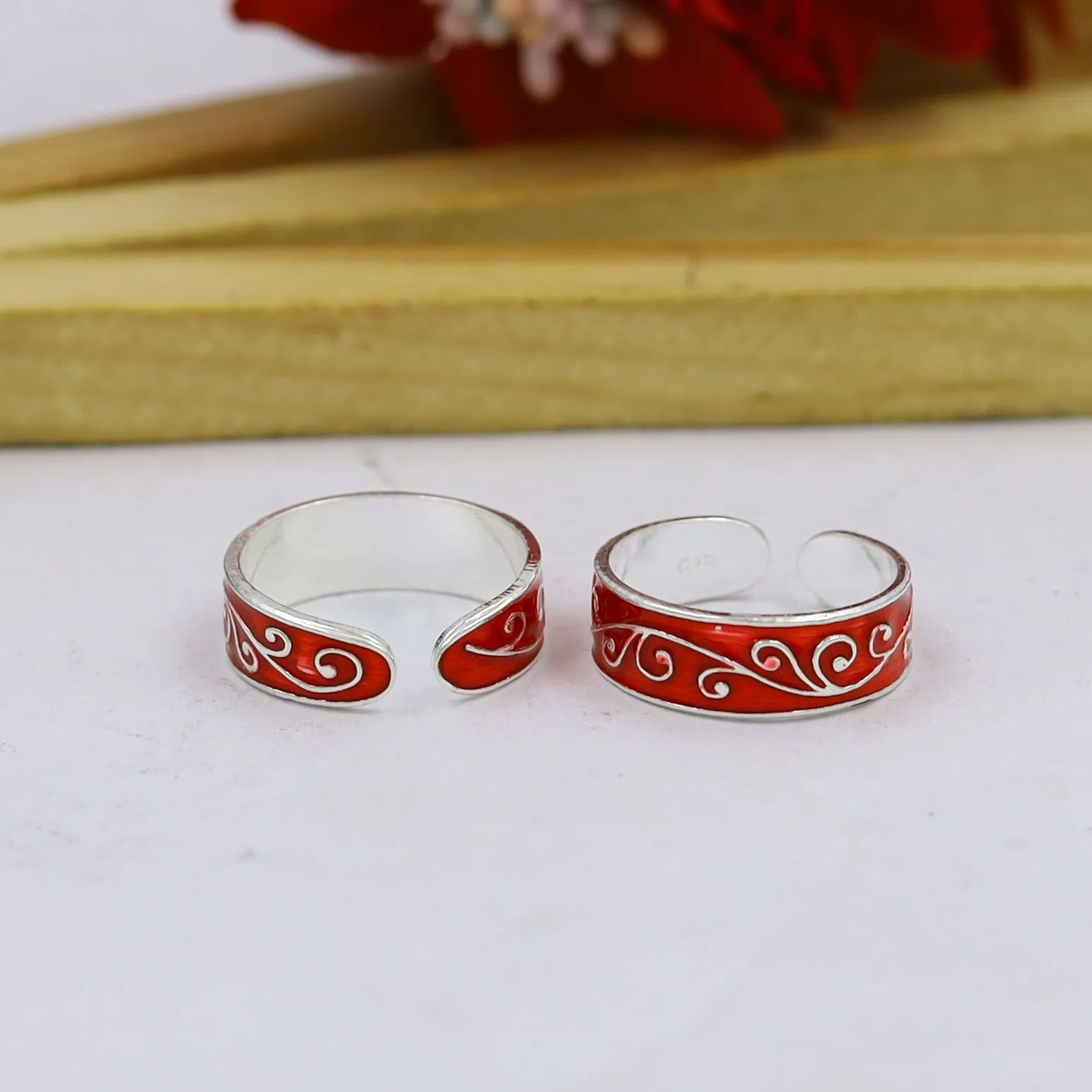 Silver Toe Ring 14765-50