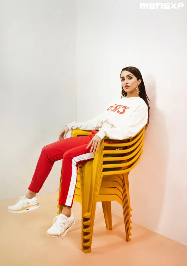 SOBHITA DHULIPALA Wearing O.H Monogram Hoop Earrings