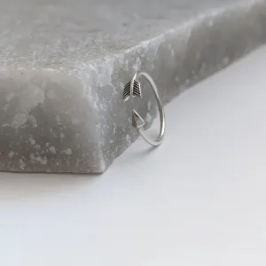 Sterling Silver Arrow Toe Ring