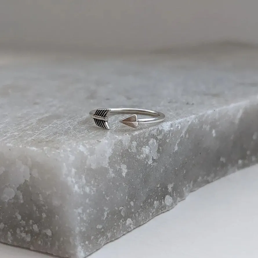 Sterling Silver Arrow Toe Ring