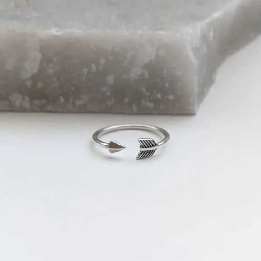 Sterling Silver Arrow Toe Ring