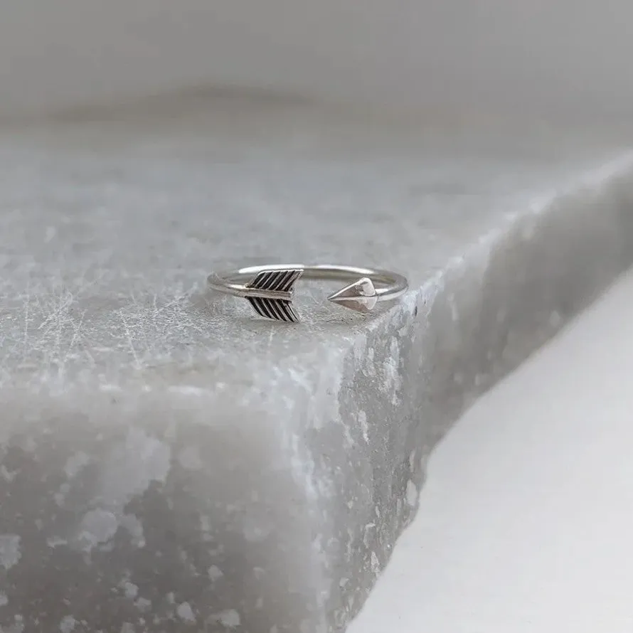 Sterling Silver Arrow Toe Ring