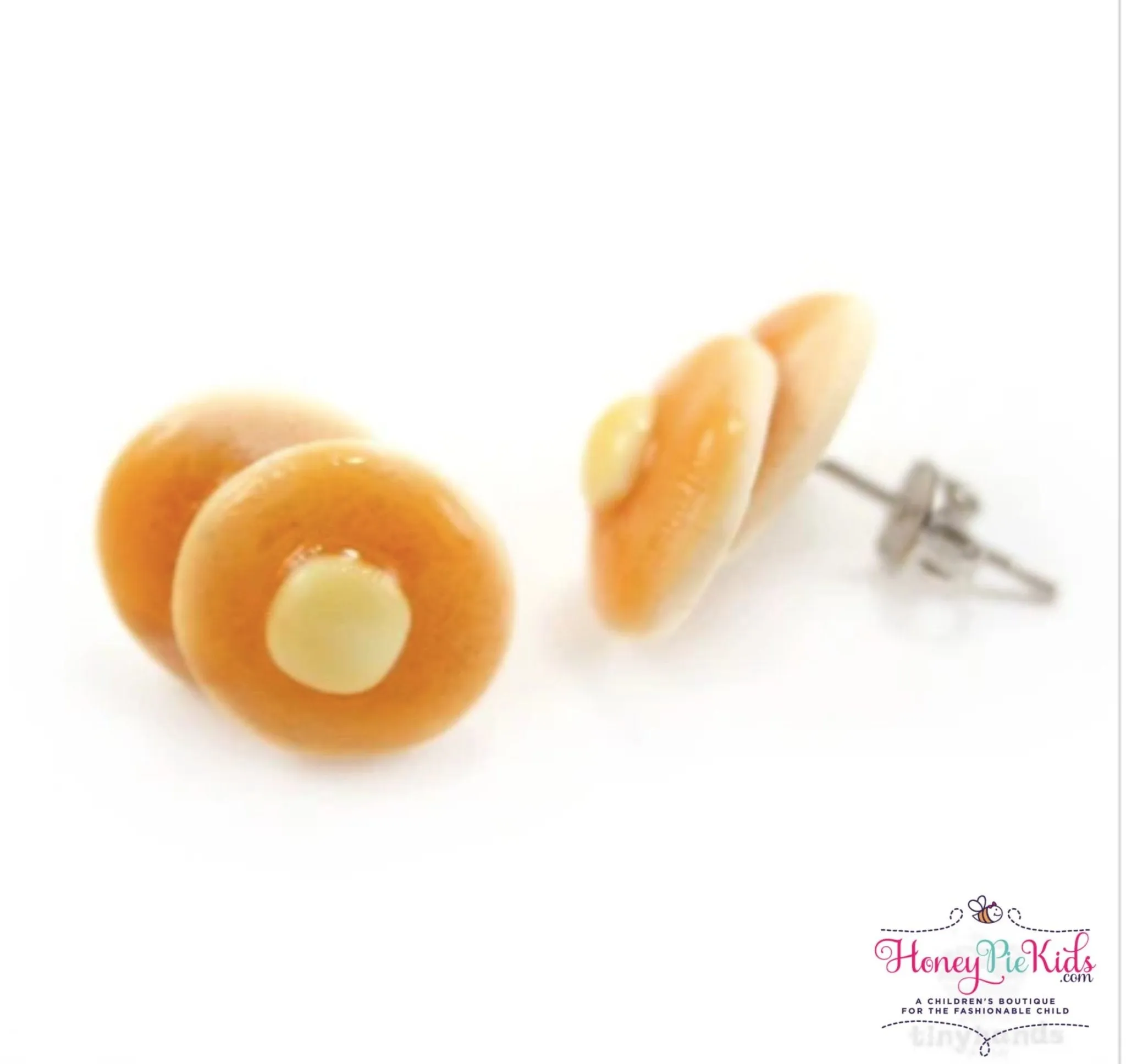 Tiny Hands Scented Pancake Stud Earrings