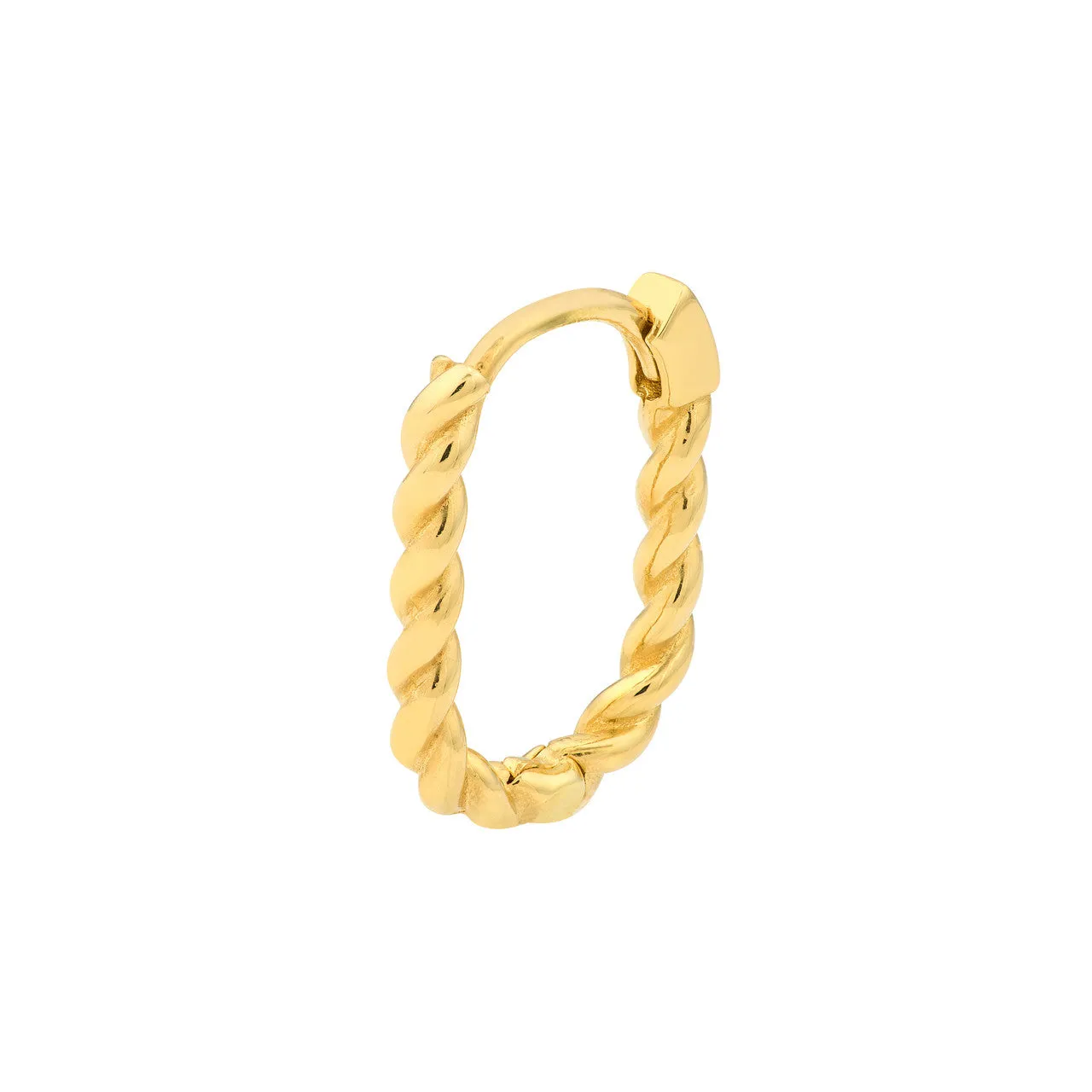 Twist Hoop Earrings